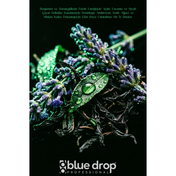 Blue Drop Infinity Premium Erkek Parfümü 50 ml – Kalıcı Erkek Kokusu, Ferah Bergamot, Siyah Çay, Ambroxan ve Misk Notalarıyla Maskülen Koku • Ferahlığın Gücü • Karizmanın İmzası
