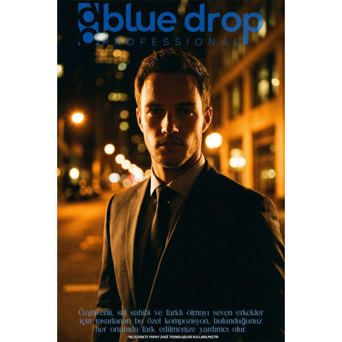 Blue Drop Mountain Premium Erkek Parfümü 50 ml – Kalıcı Erkek Kokusu. Kakao Açılışı, Bal ve Karamel, Vanilya ve Amber Notaları. İlk Anda Cesur. Zamanla Sıcak. Sonunda Unutulmaz.