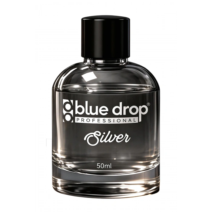 Blue Drop Silver Premium Erkek Parfümü 50 ml – Bergamot Enerjisi • Paçulinin Sofistike Dokunuşu • Misk Notaları. Kalıcı ve Karizmatik Bir İz Bırakır.
