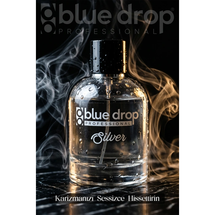 Blue Drop Silver Premium Erkek Parfümü 50 ml – Bergamot Enerjisi • Paçulinin Sofistike Dokunuşu • Misk Notaları. Kalıcı ve Karizmatik Bir İz Bırakır.