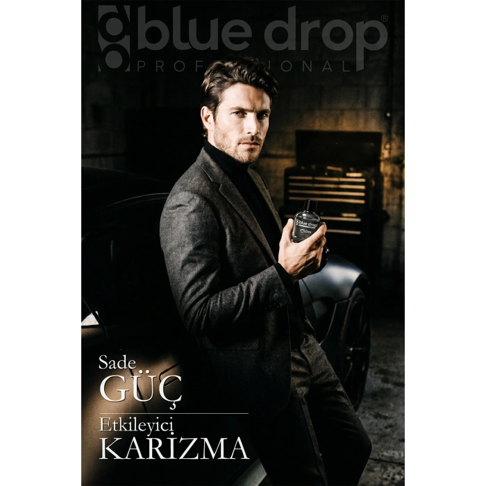 Blue Drop Silver Premium Erkek Parfümü 50 ml – Bergamot Enerjisi • Paçulinin Sofistike Dokunuşu • Misk Notaları. Kalıcı ve Karizmatik Bir İz Bırakır.