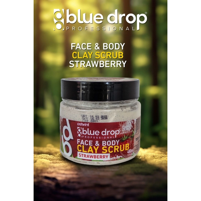 Blue Drop Erdbeer-Ton-Peeling 480 ml