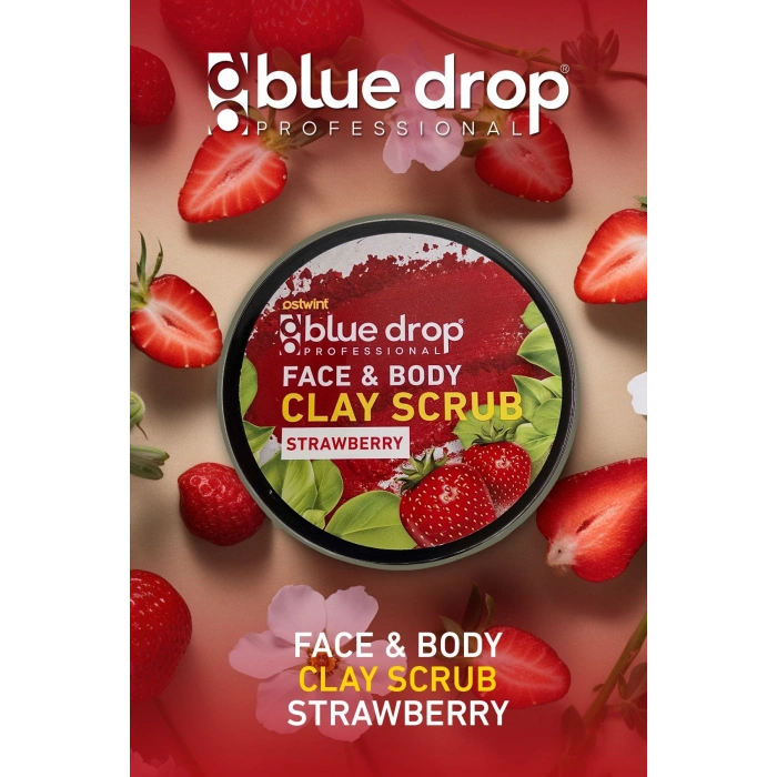 Blue Drop Erdbeer-Ton-Peeling 480 ml