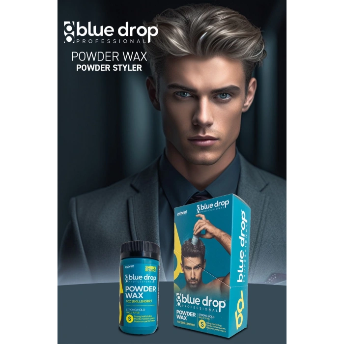 Blue Drop Powder Wax Strong 15 ml