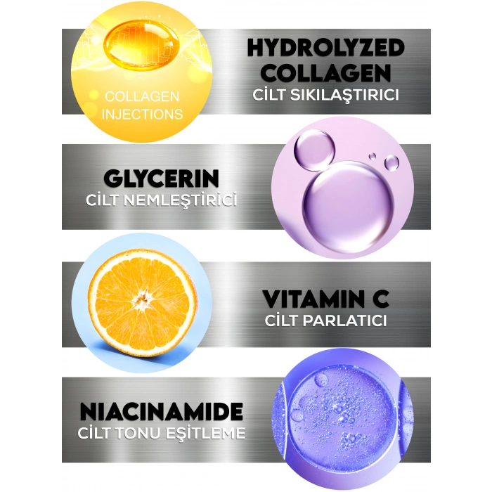 Ostwint C Vitamini & Collagen Yenileyici, Sıkılaştırıcı. Parlaklık Arttıcı, Leke Karştı Yüz Serumu