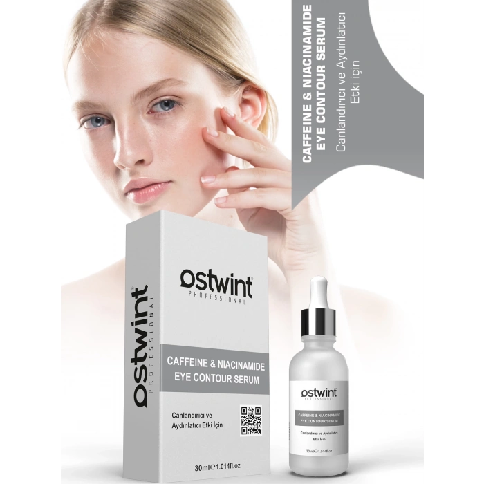 Ostwint Caffeine Niacinamide Aydınlatıcı Sıkılaştırıcı Göz Altı, Çevresi Morluk Torba Karşıtı Serumu