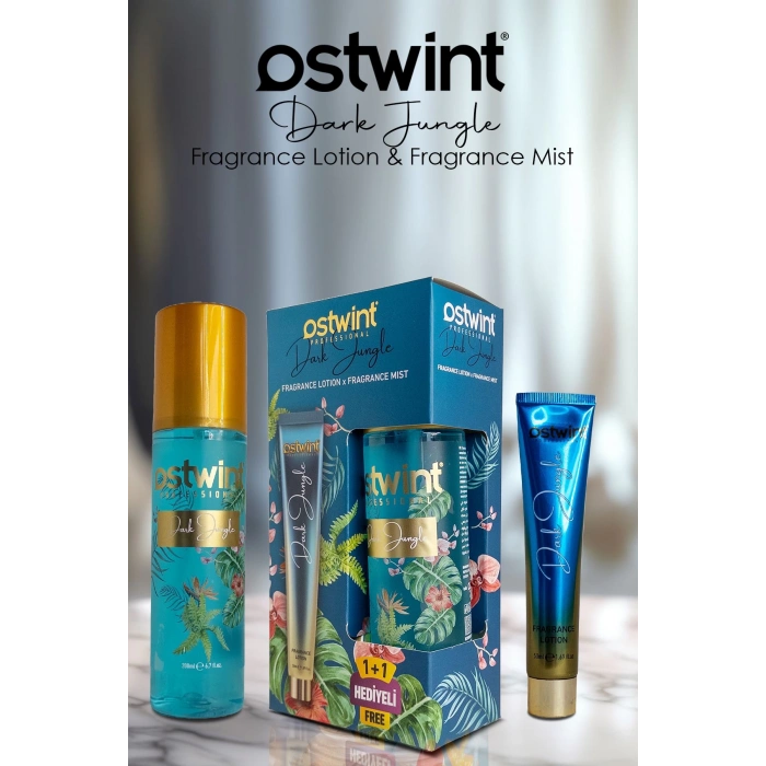 Ostwint Body Mist Dark Jungle 200 ml + Body Lotion SET