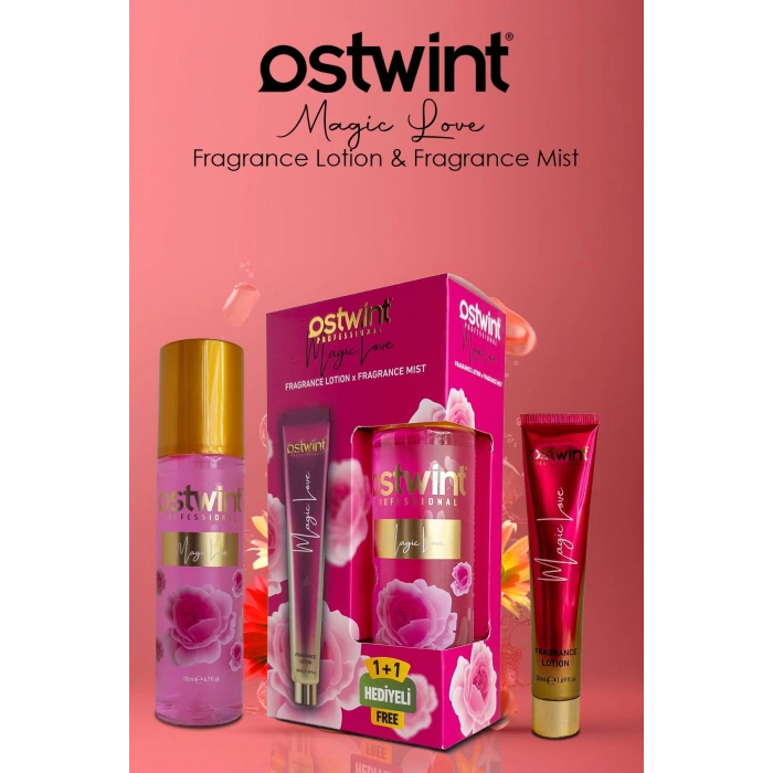 Ostwint Body Mist Magic Love 200 ml + Body Lotion SET