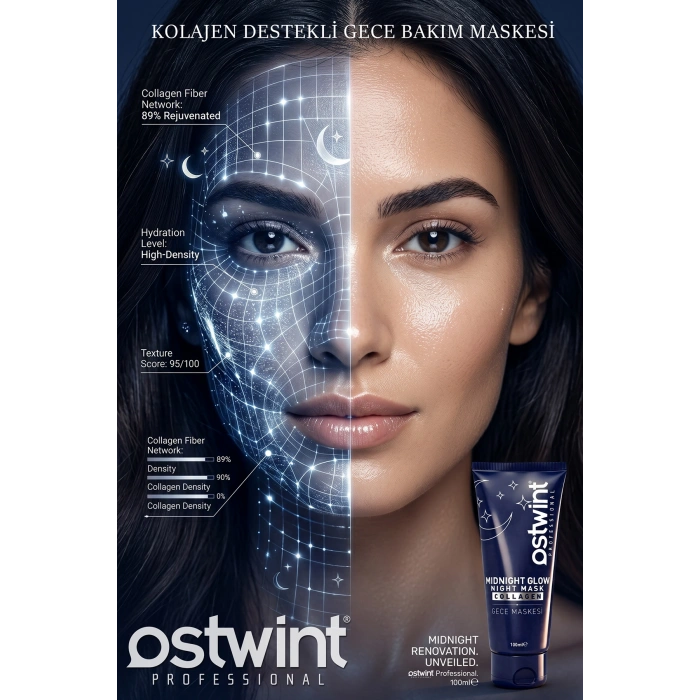 Ostwint Collagen Midnight Glow Night Mask – Gece Maskesi 100 ml