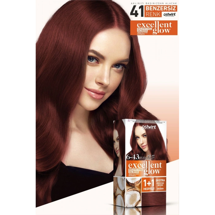 أوستوينت توهج ممتاز نحاسي داكن داكن ذهبي رقم: 6.43