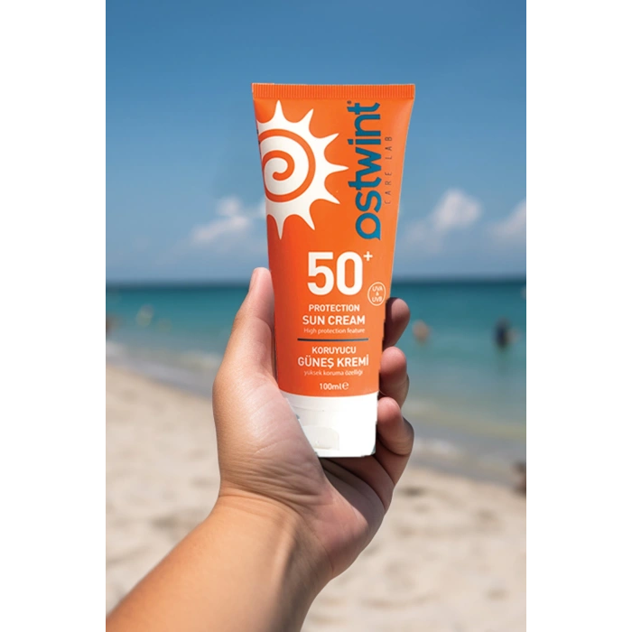 Ostwint Sonnenschutz für Erwachsene (Orange) 100 ml