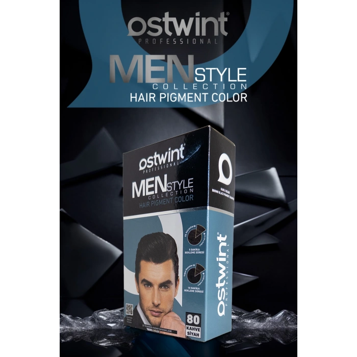 شامبو صبغة الشعر أوستوينت رقم: 80 بني أسود