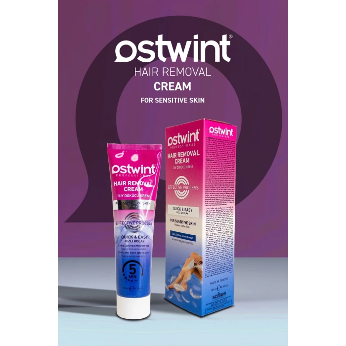 كريم أوستوينت لإزالة الشعر للبشرة الحساسة 100 مل للنساء