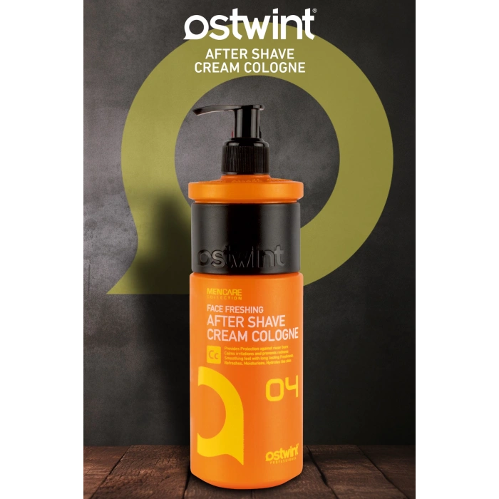 Ostwint After Shave Krem Tıraş Kolonyası Nemlendirici Ferahlatıcı Tıraş Sonrası Rahatlama N04 Oryantal 400ml