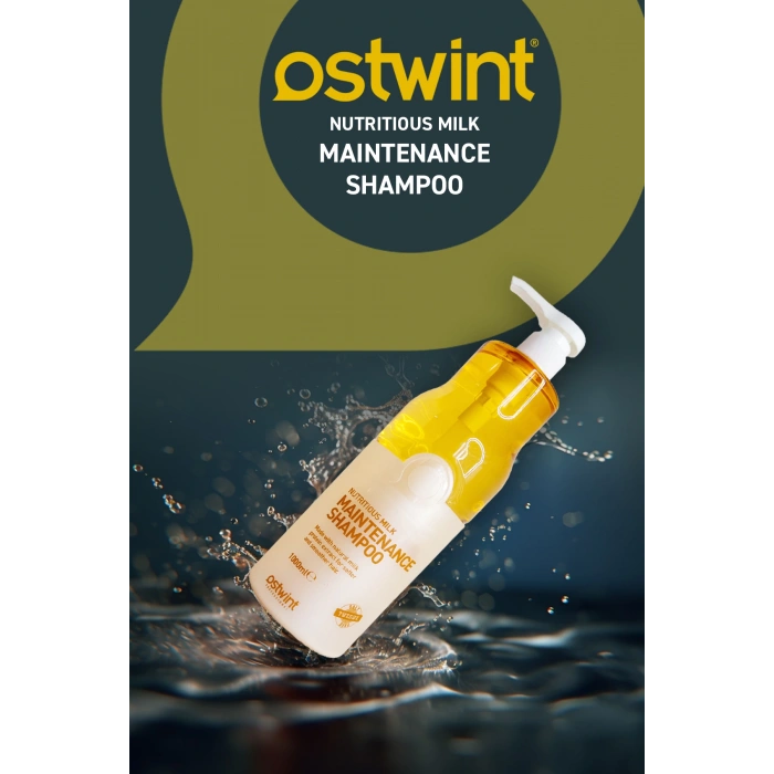 Ostwint Milk Serisi Şampuan, Süt Özlü, Güçlendirici, Onarıcı, Yenileyici, 1000 ml