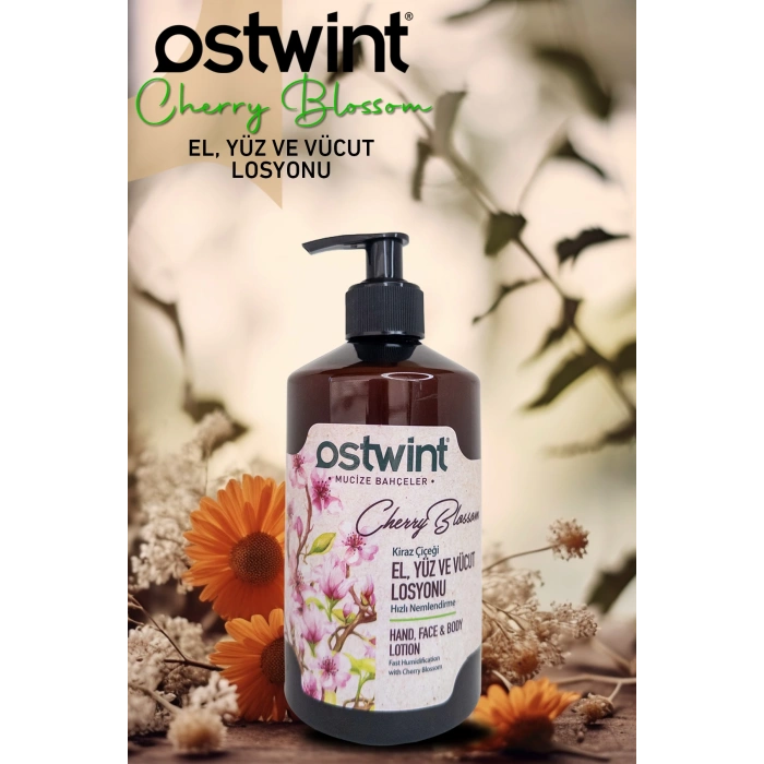 Ostwint Mucize Bahçe El-Vücut Losyonu Kiraz Çiçeği 500 ml