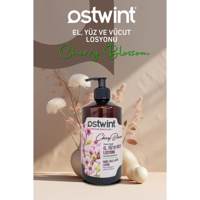 Ostwint Mucize Bahçe El-Vücut Losyonu Kiraz Çiçeği 500 ml