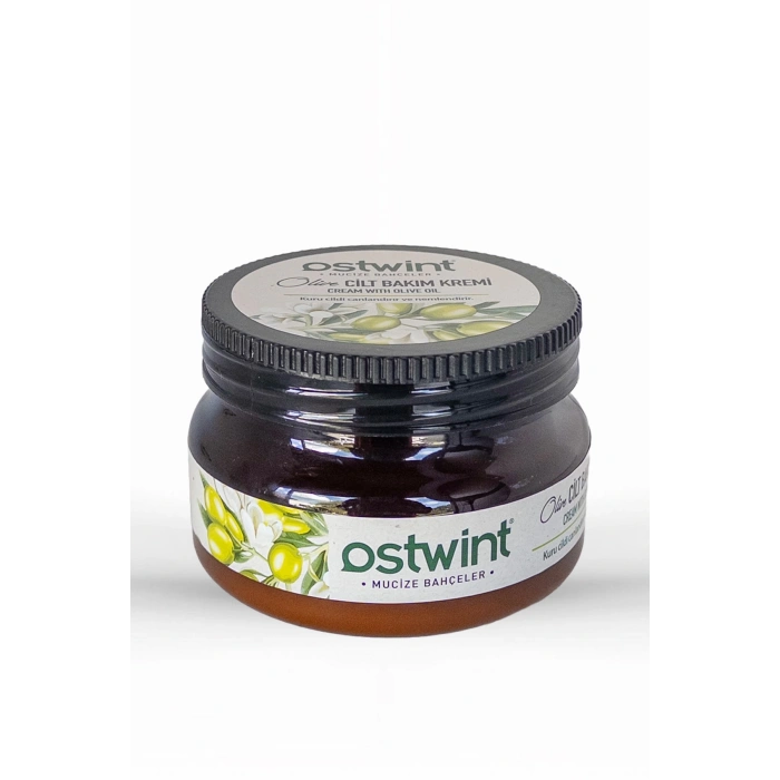 Ostwint E Vitaminli Cilt Bakım Kremi, El Yüz, Vücut İçin Besleyici ve Nemlendirici 300ml. Zeytinyağı