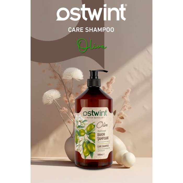 شامبو أوستوينت ميراكل جاردن الخالي من الملح بزيت الزيتون 1000 مل