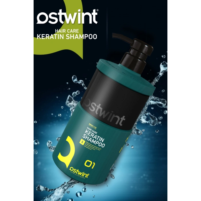 شامبو أوستوينت بالكيراتين للرجال 600 مل