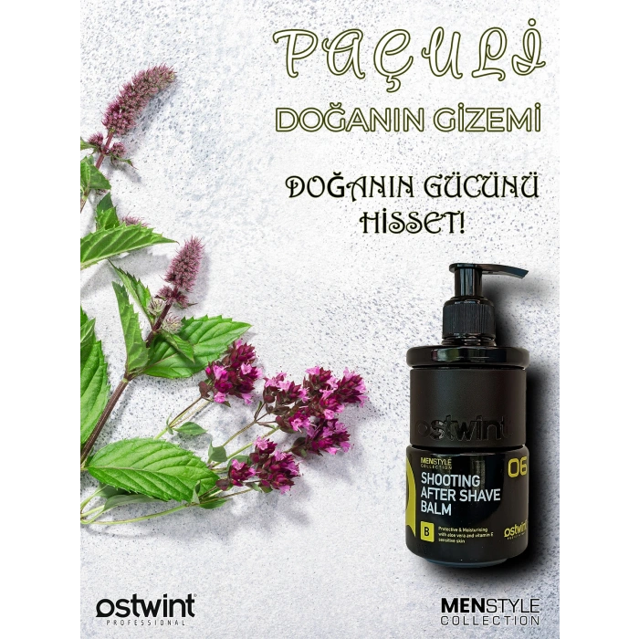 Ostwint Tıraş Sonrası Balsam, Oryantal Kokular, Cildi Rahatlatan, Yatıştıran Bakım No06 250ml Paçuli