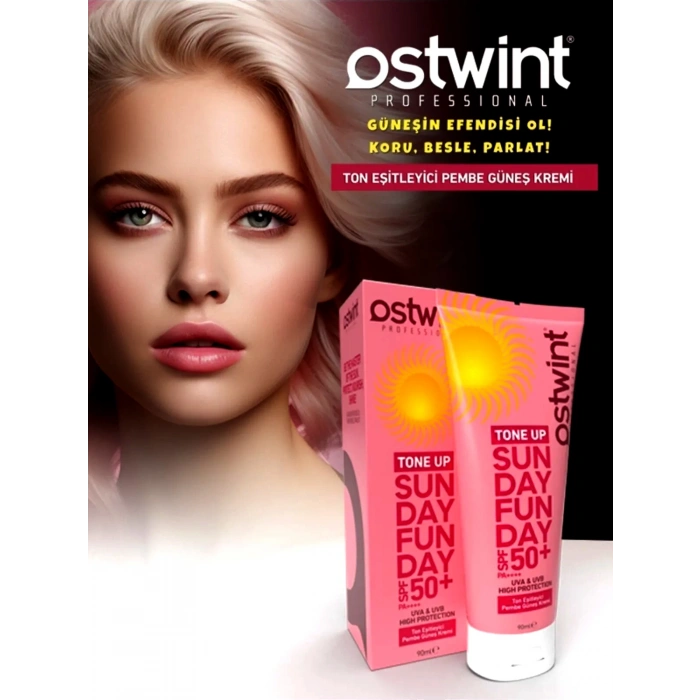 أوستوينت تون واقي شمسي وردي مسائي، 50 مل