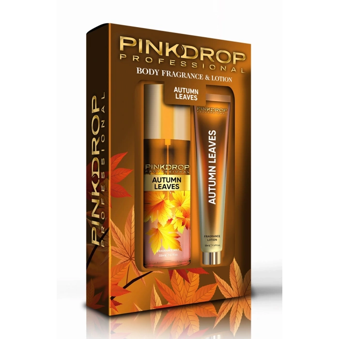 بينك دروب معطر للجسم أوراق الخريف 200 مل + 50 مجموعة لوشن للجسم