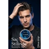 Blue Drop Professional Hair Wax – Mega Strong | Profesyonel Şekillendirme | Gün Boyu Kalıcı Etki 175 ml.