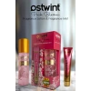 Ostwint Pink Blossom Vücut Spreyi 200ml & Vücut Kremi 50ml Set - Taze Çiçekler ve Çiçeksi Parfüm Kokusu