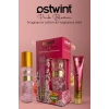 Ostwint Pink Blossom Vücut Spreyi 200ml & Vücut Kremi 50ml Set - Taze Çiçekler ve Çiçeksi Parfüm Kokusu