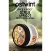 Ostwint Yüz, Vücut Peeling Scrub, Kayısı 300ml Temizleyici Pürüssüzleştirici Dolaşımı Hızlandırıcı