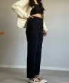 Zr Model Kumaş Pantolon Siyah