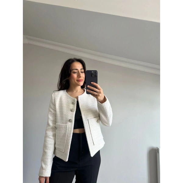 Hakim Yaka Tüvit Ceket