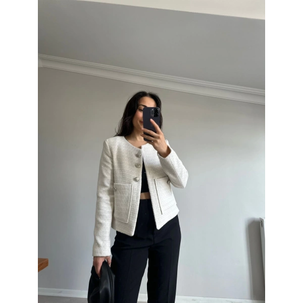 Hakim Yaka Tüvit Ceket