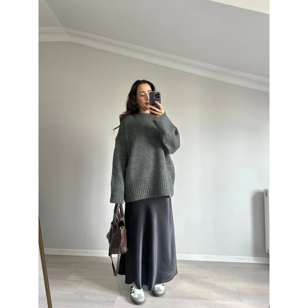 Pinterest Triko Antrasit Kazak