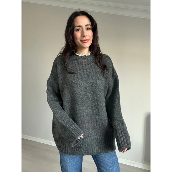 Pinterest Triko Antrasit Kazak