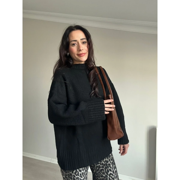 Pinterest Triko Siyah Kazak