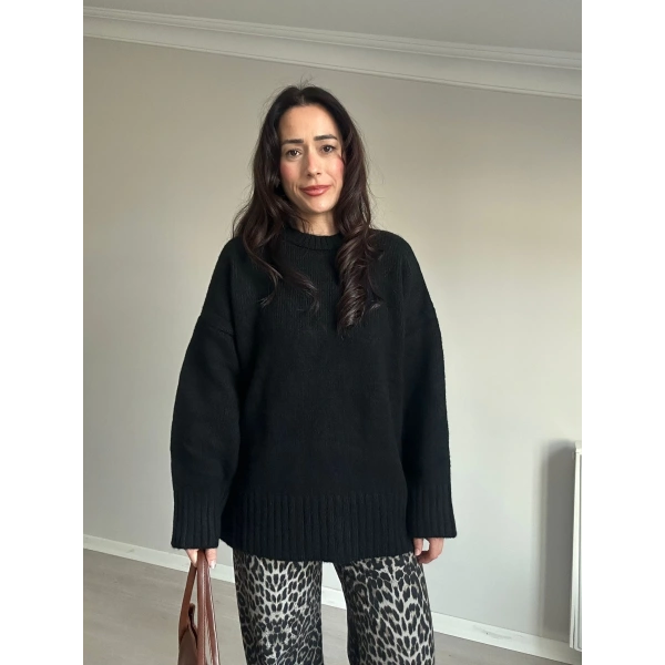 Pinterest Triko Siyah Kazak