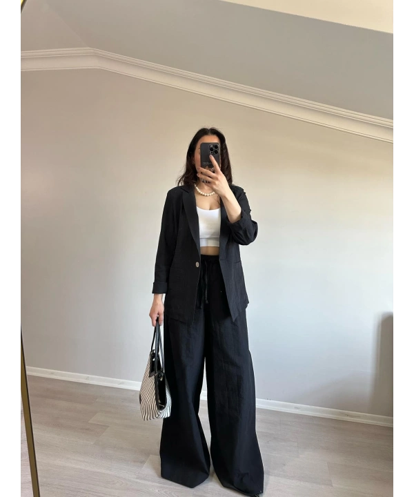 Blazer Ceketli Takım