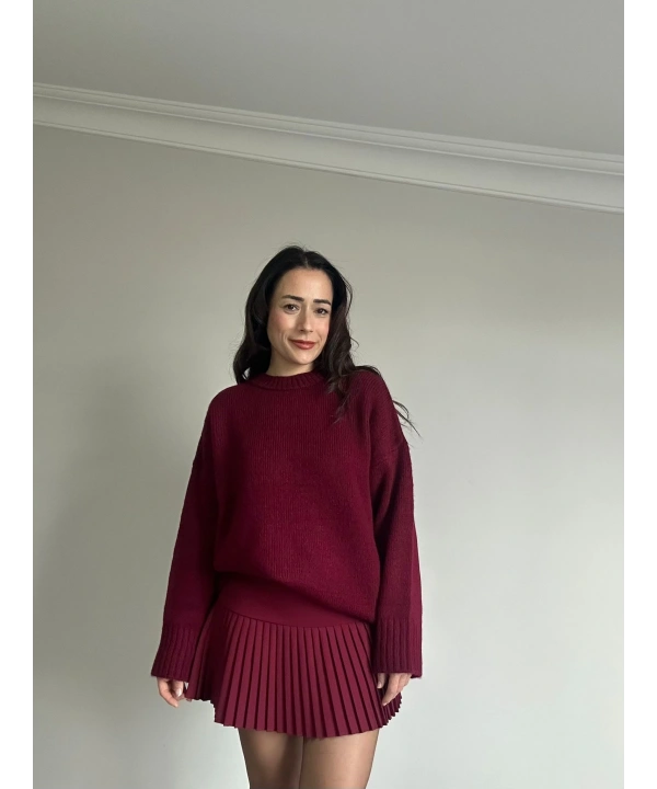 Pinterest Triko Bordo Kazak