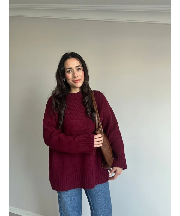 Pinterest Triko Bordo Kazak
