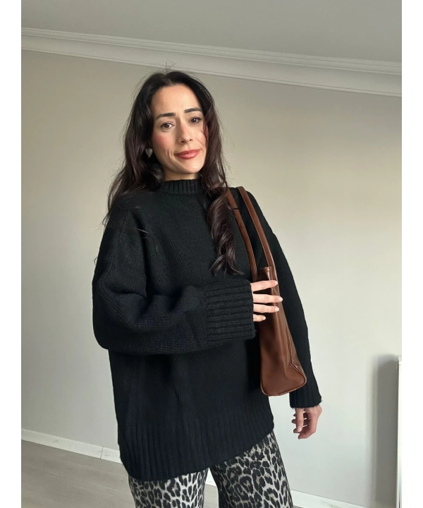 Pinterest Triko Siyah Kazak