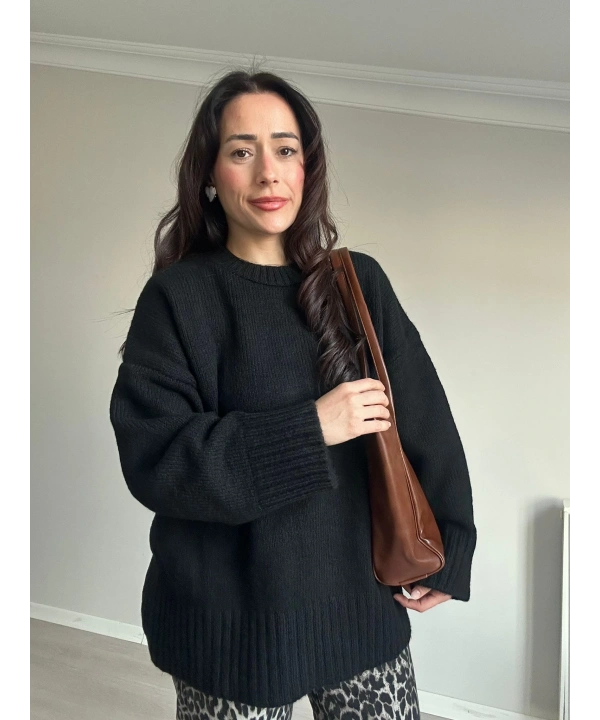 Pinterest Triko Siyah Kazak