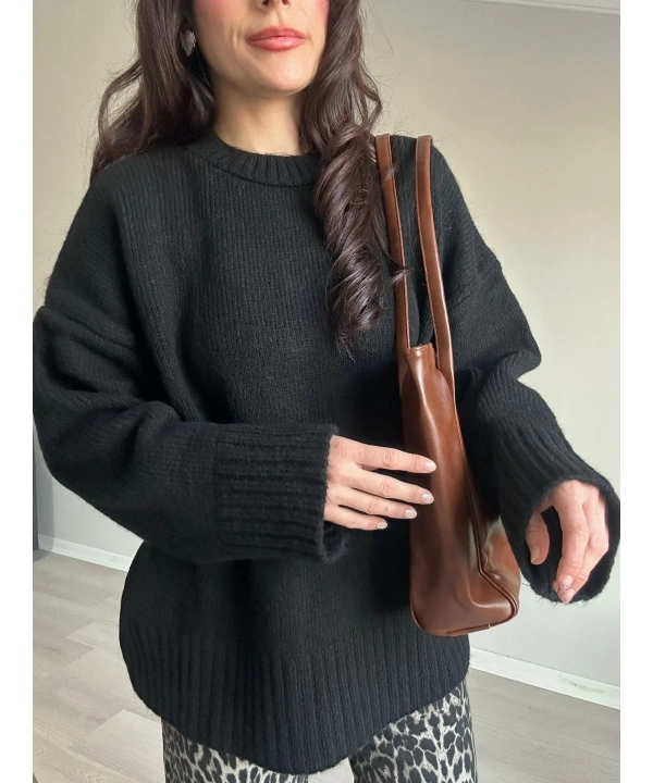 Pinterest Triko Siyah Kazak