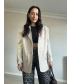 Oversize Astarlı Blazer Ceket Bej
