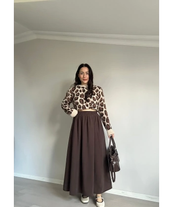 Balon Etek Kahverengi