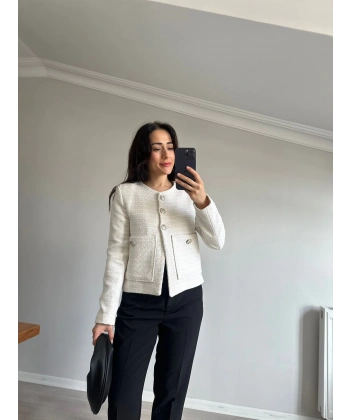 Hakim Yaka Tüvit Ceket