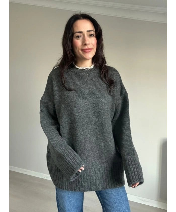 Pinterest Triko Antrasit Kazak