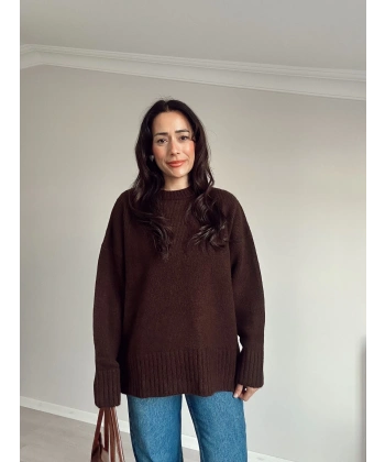 Pinterest Triko Kahve Kazak