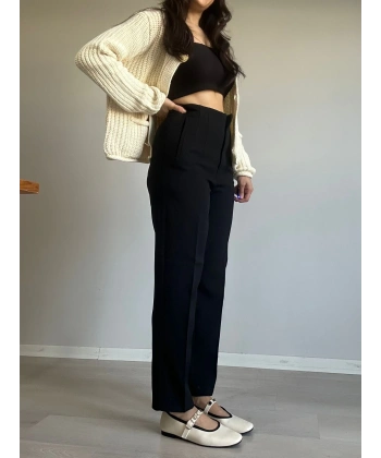 Zr Model Kumaş Pantolon Siyah